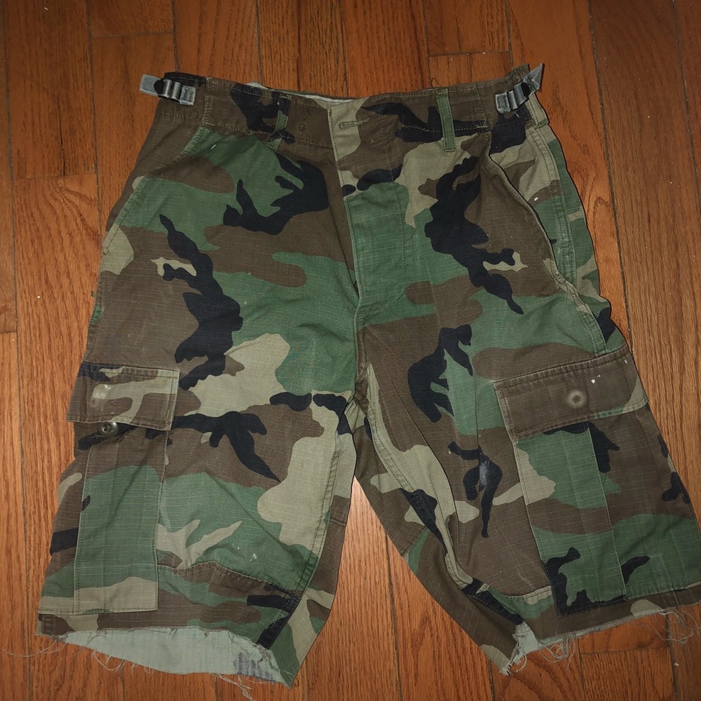 Vintage Camouflage Shorts